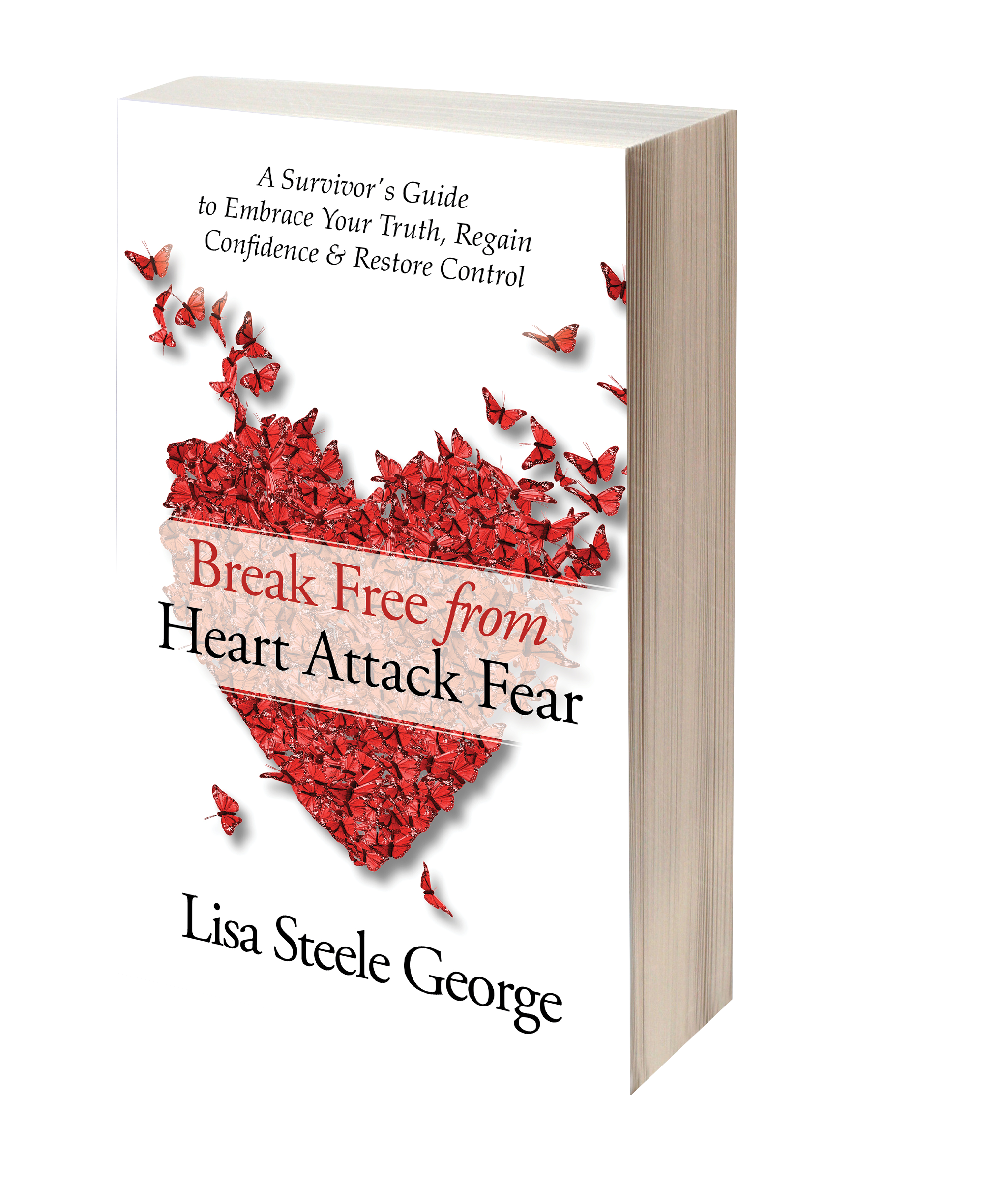 Break Free From Heart Attack Fear Book 3D view
