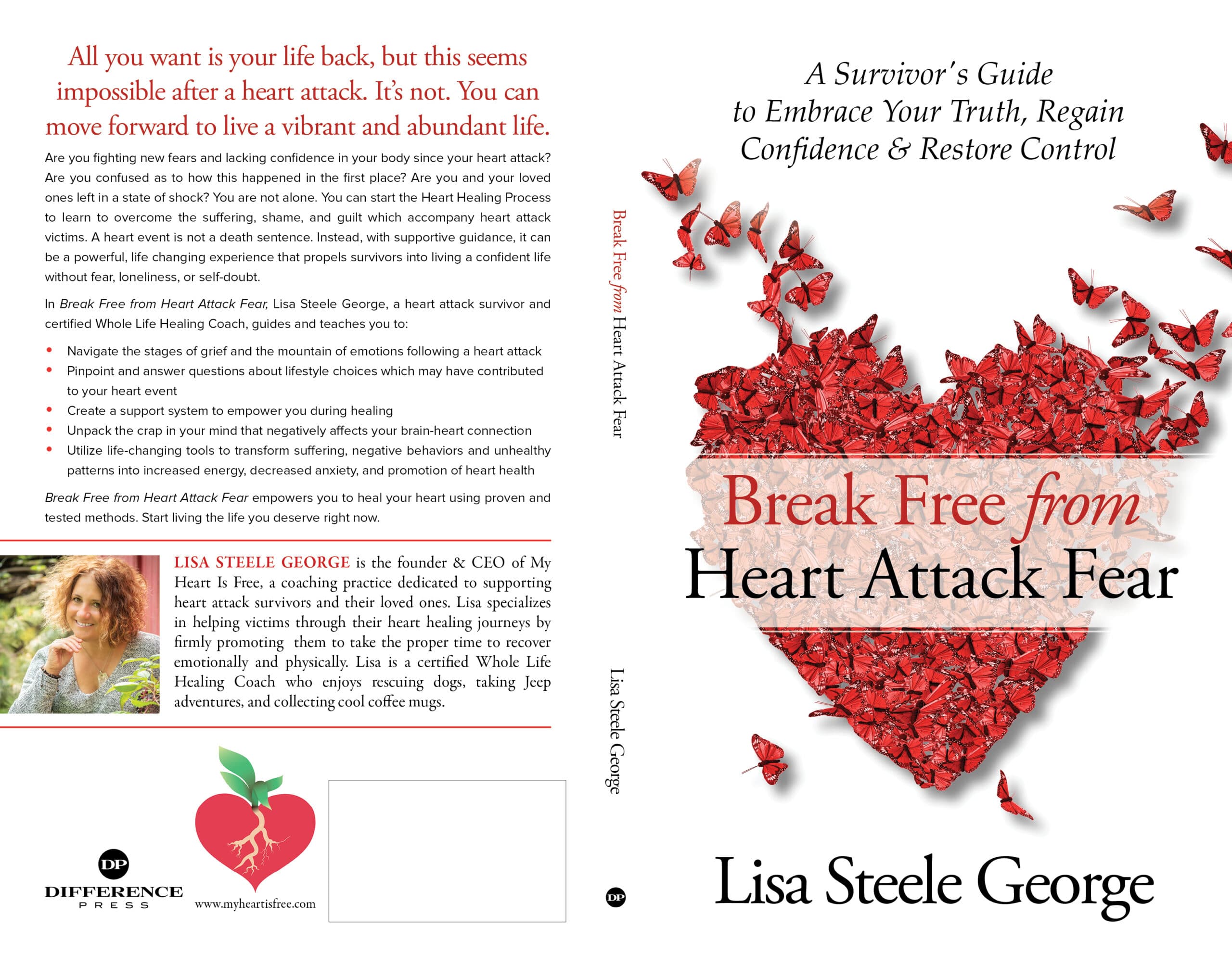 Book Jacket Breaking Free From Heart Attack Fear